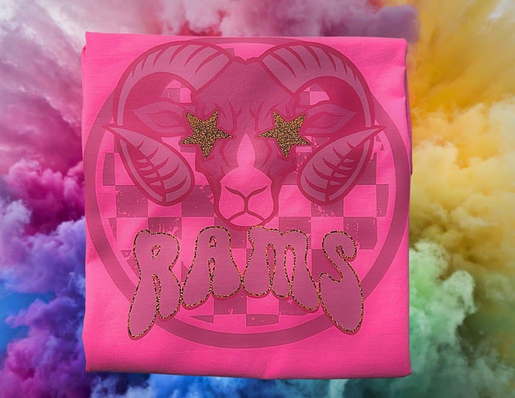 Rams Ram Head Tee