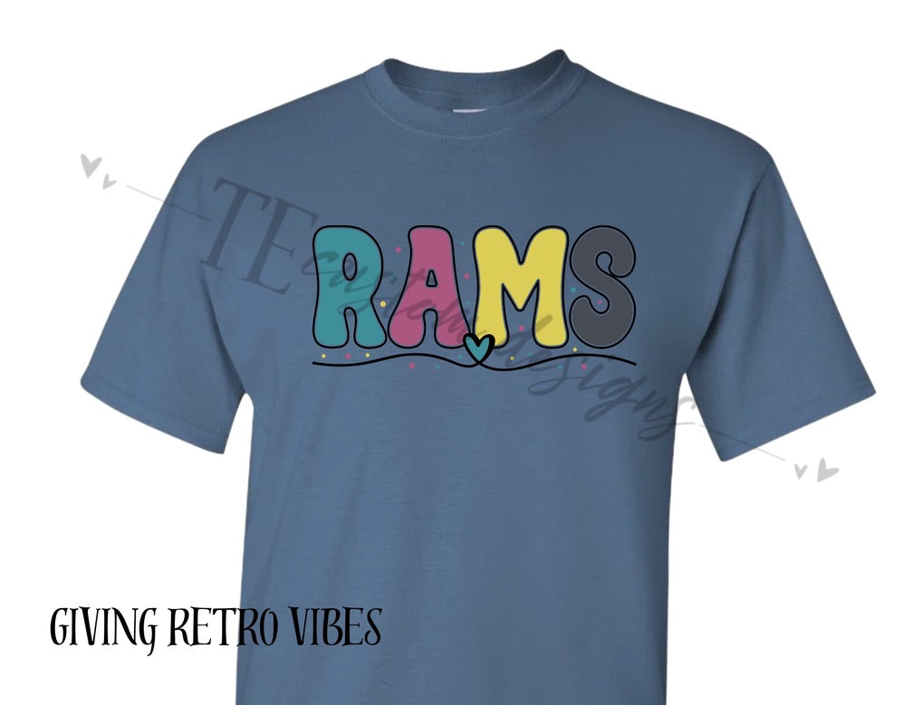 Rams Retro Tee