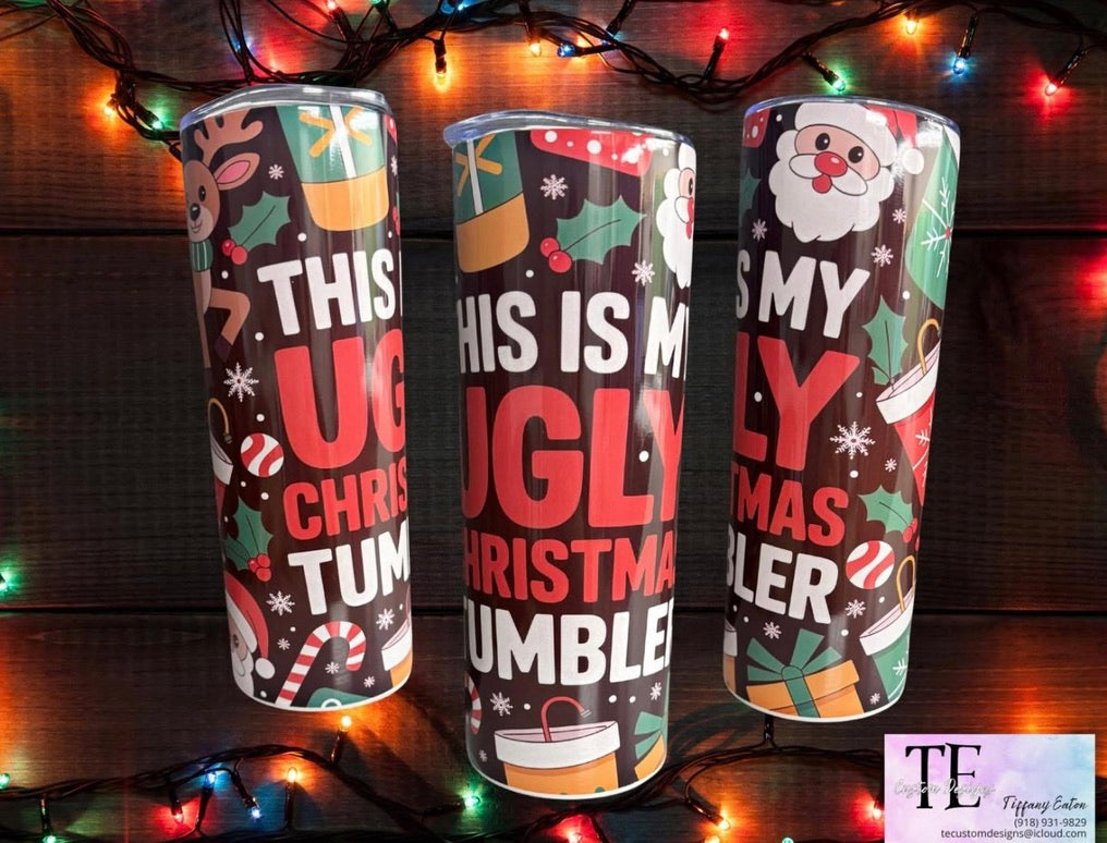 Ugly Christmas Tumbler