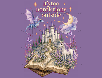 It's too nonfictiony