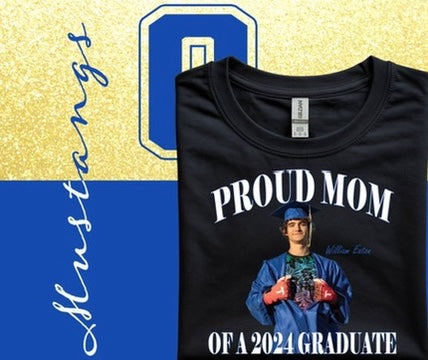 Proud Mom Of A Graduate Tee