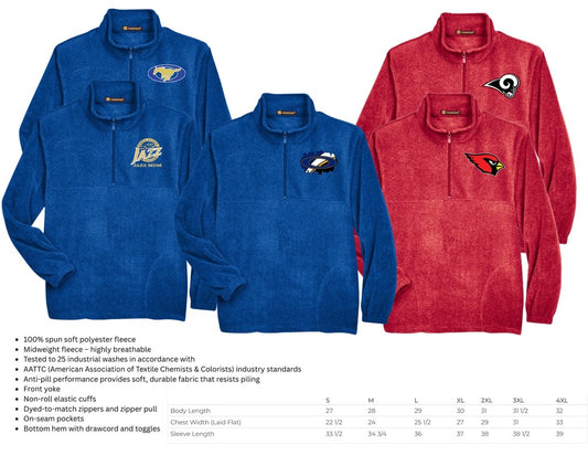 Spirit Quarter Zip Fleece