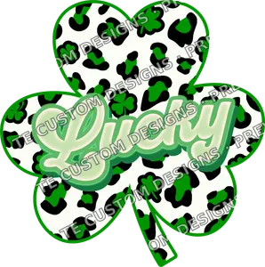 Retro Lucky Shamrock St Patricks