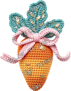 Yarn Crochet Carrots Easter