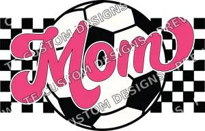 Soccer Mom Checkered Soccer