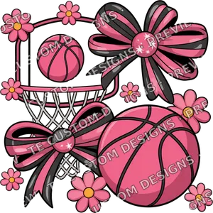 Coquette Basketball Mom