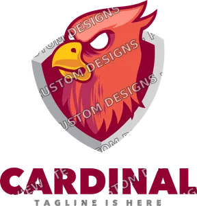 Cardinal mascot logo sport