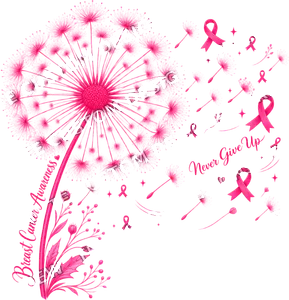 Dandelion Breast Cancer Awareness