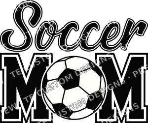 Soccer Mom Distressed Soccer