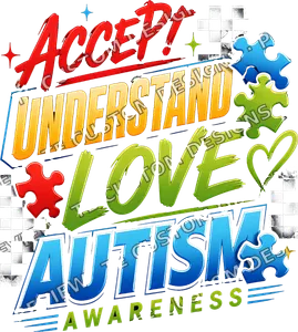 Accept Love Autism Awareness