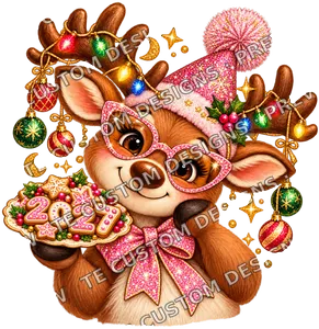 Reindeer 2027 Cute New