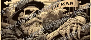 Funny Skeleton The Man Mug