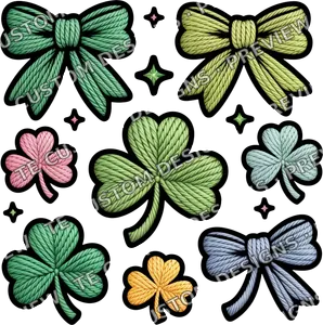 Faux St Patricks Shamrock