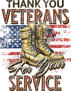 Thank you Veterans For Your