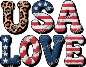 USA Love Memorial Day