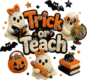 Trick Or Teach Halloween Teacher 1