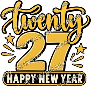 Happy New Year 2027 3