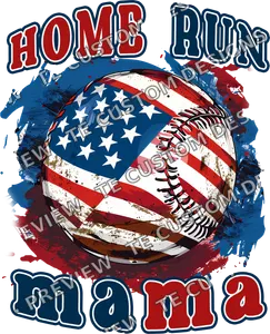Home Run Mama Baseball Mama