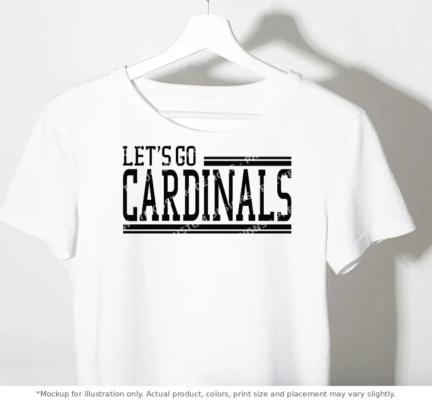 White tee mockup, on a hanger