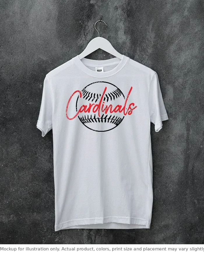 White tee mockup, on a hanger, concrete wall