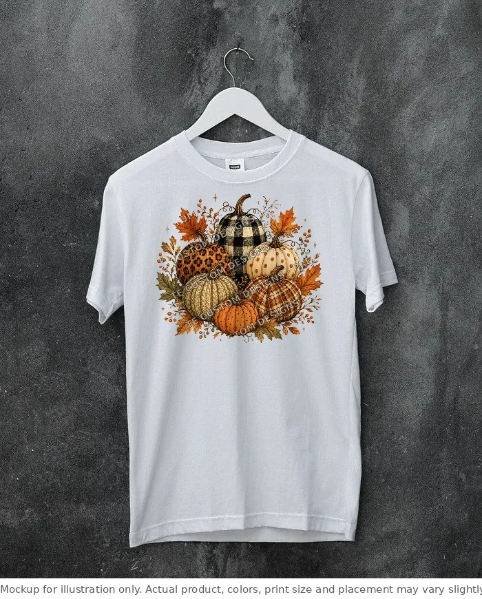 White tee mockup, on a hanger, concrete wall