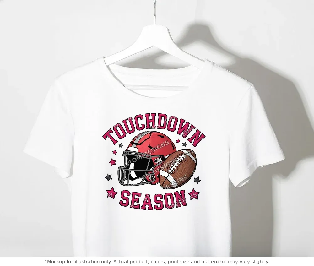 White tee mockup, on a clothes rack