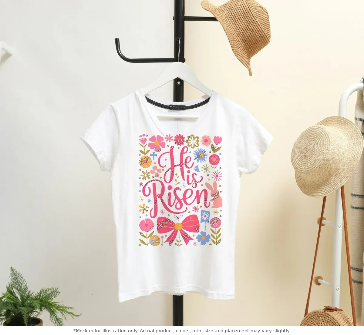 He Is Risen Jesus Tee – TE Custom Designs