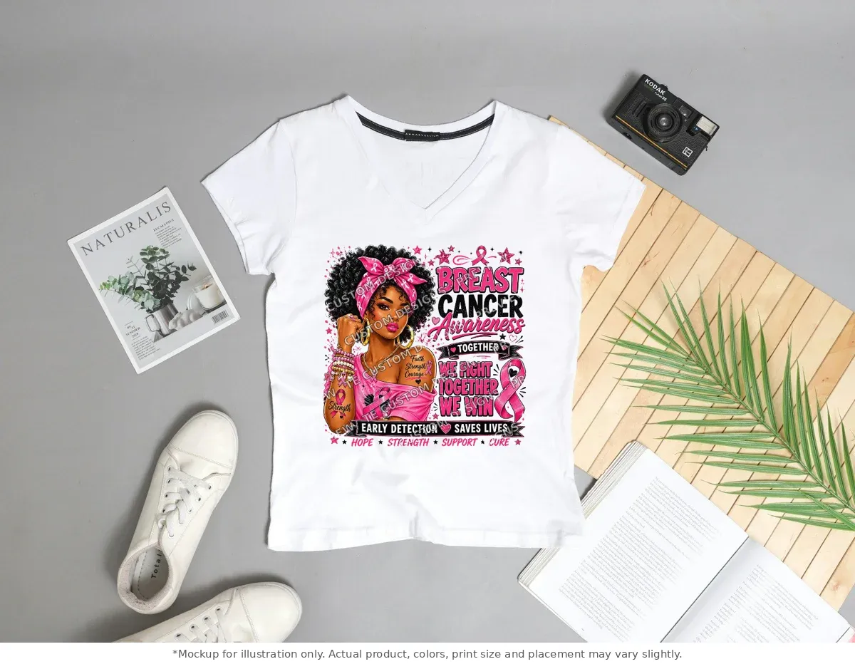 White tee mockup, flat lay with props