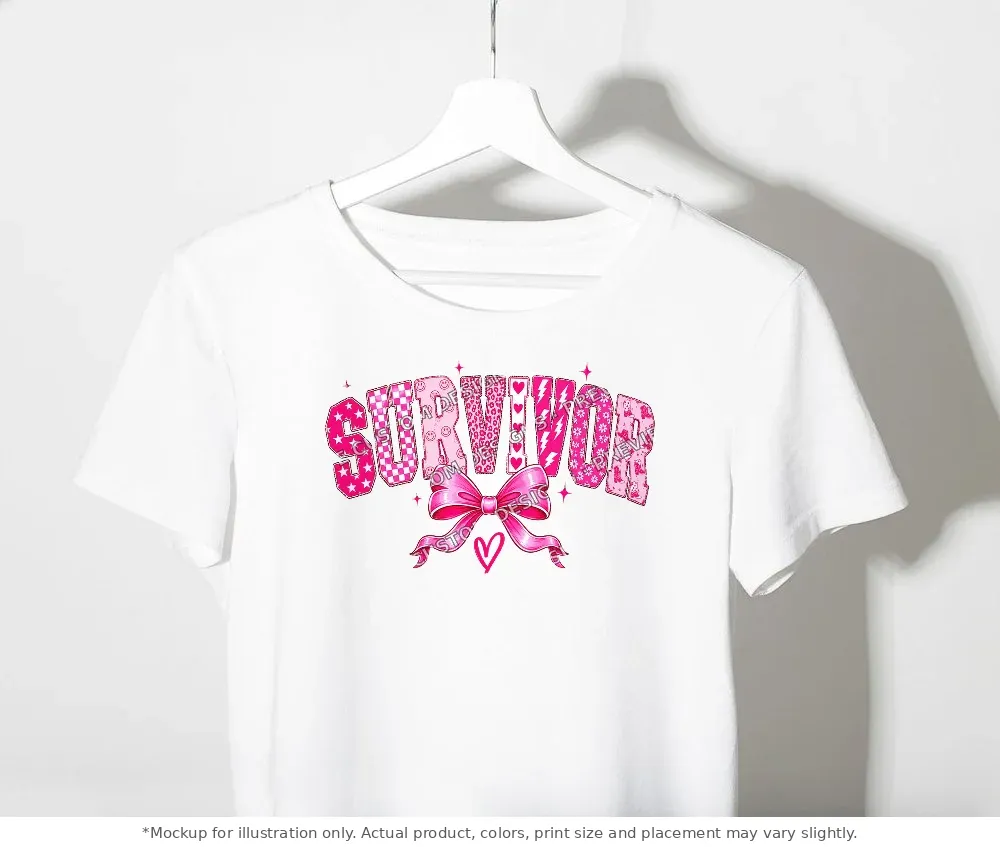 White tee mockup, on a clothes rack