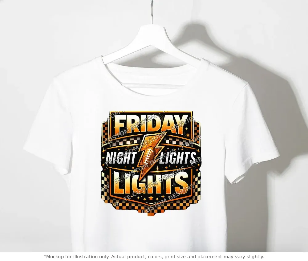 White tee mockup, on a clothes rack