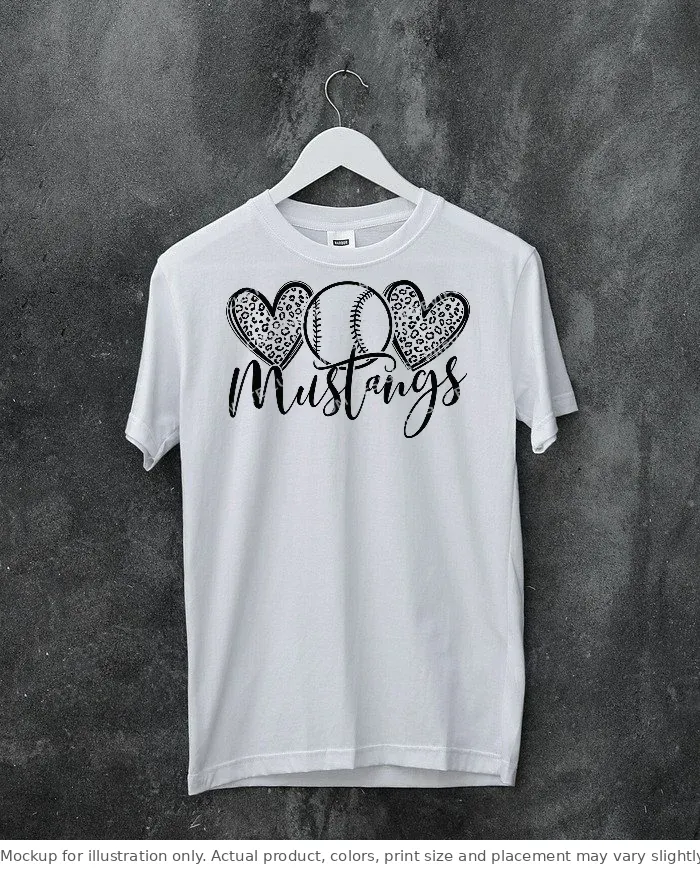 White tee mockup, on a hanger, concrete wall