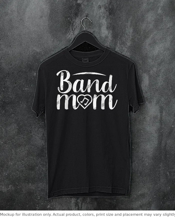 Black tee mockup, on a hanger, concrete wall