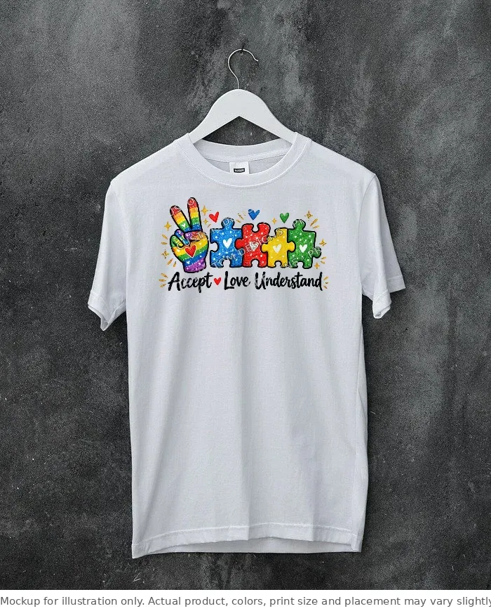 White tee mockup, on a hanger, concrete wall
