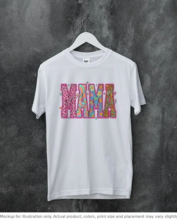 White tee mockup, on a hanger, concrete wall