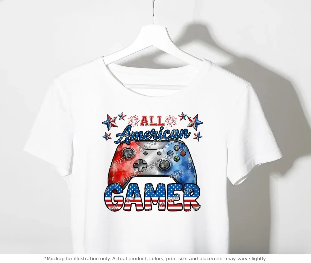 White tee mockup, on a clothes rack