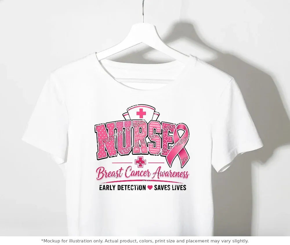 White tee mockup, on a clothes rack
