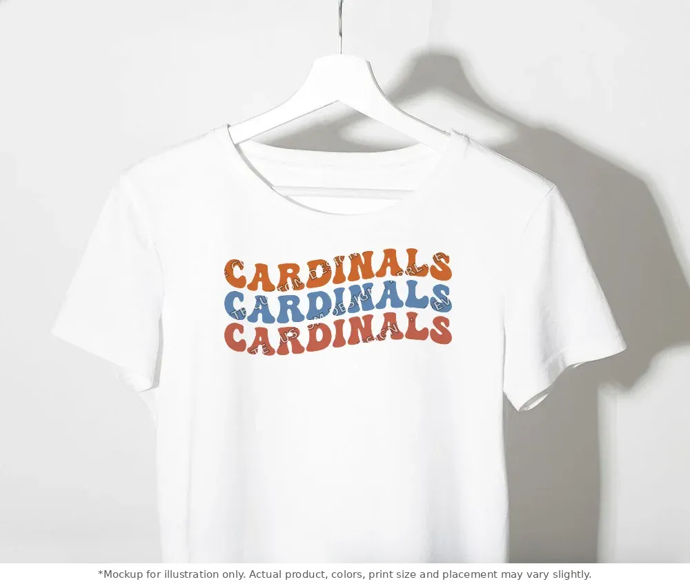 White tee mockup, on a clothes rack