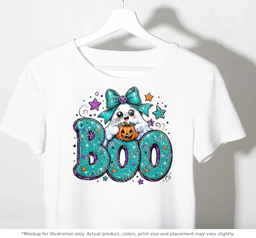 White tee mockup, on a hanger