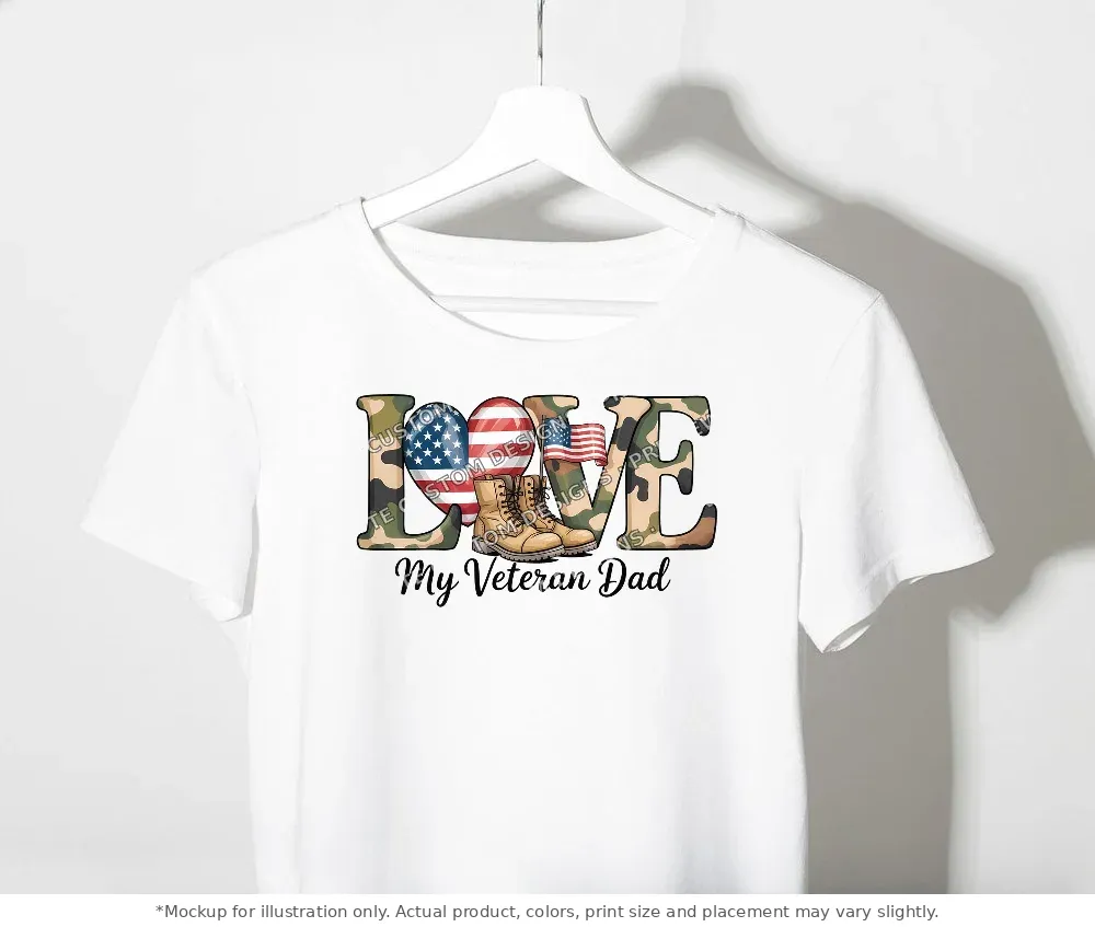 White tee mockup, on a clothes rack