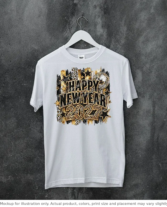 White tee mockup, on a hanger, concrete wall